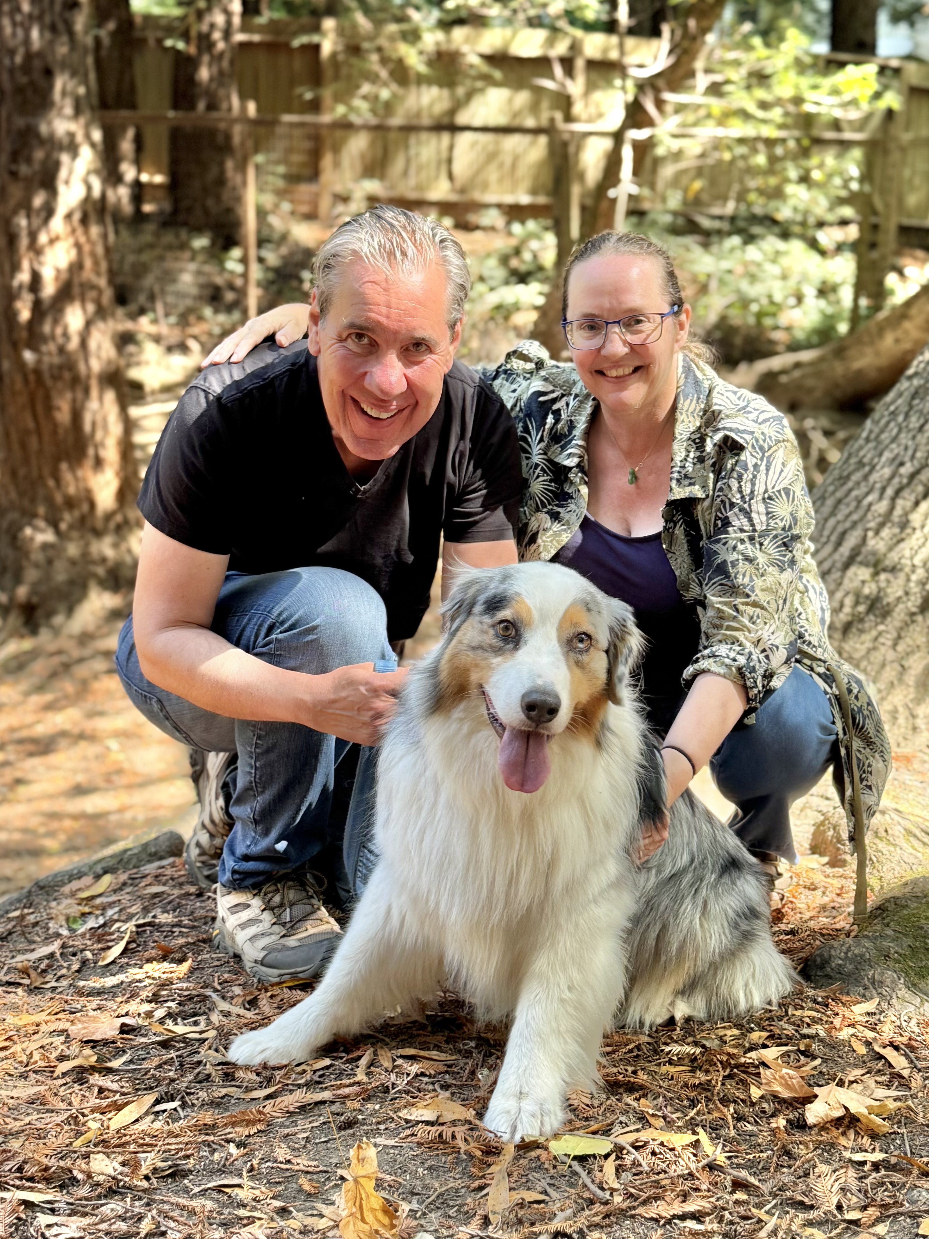 Maggie and Douglas - Redwood Paws pet sitters